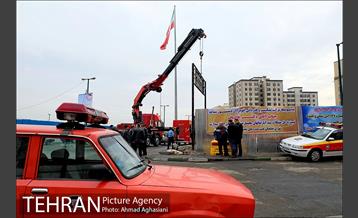 آیین کلنگ زنی و احداث ایستگاه آتش نشانی شهرک بوعلی 7