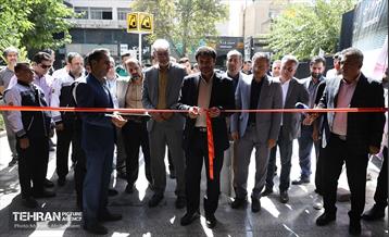 بهره برداری از ورودی شمالی ایستگاه مترو سهروردی 15