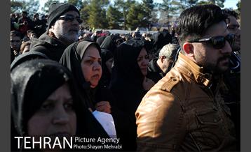 تشییع شهدای آتش نشان  در بهشت زهرا(س) -4 3