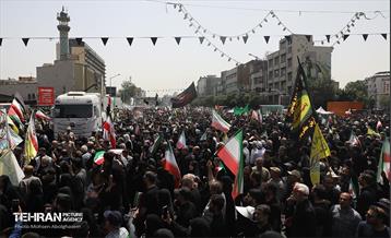 تشییع شهدای اقتدار ملی در تهران - 3  47
