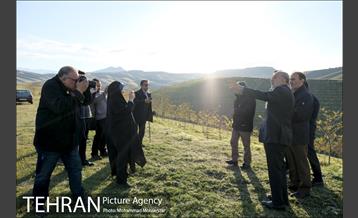 بازدید از پروژه جنگل کاری 1250 هکتاری 2