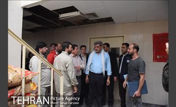 بازدید شهردار تهران از بخش سیل زده بستان خوزستان 28