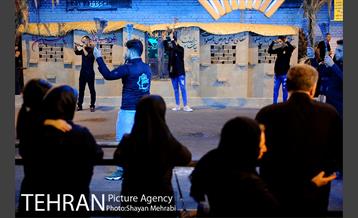 شور حسینی در خیابان گرگان 34