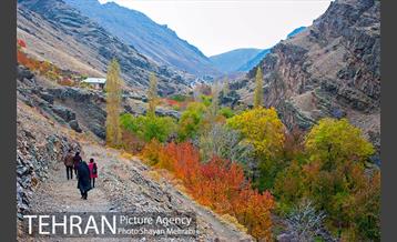 طبیعت پاییزی روستای سنگان 11