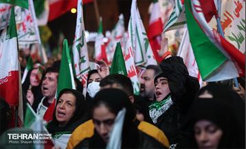 اجتماع مردم غیور تهران در قدردانی از همراهی جبهه مقاومت یمن 19