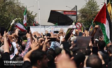 تشییع پیکر شهید اسماعیل هنیه 1