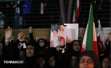 عزاداری هفتمین شب شهادت رهبر انقلاب در میدان دوم نازی آباد 7