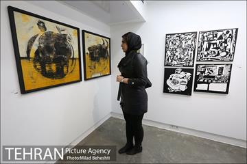 نمایشگاه گروهی نقاشان معاصر ایران در گالری ثالث‎ 4