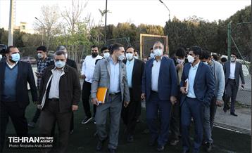 بازدید شهردار تهران از منطقه 14