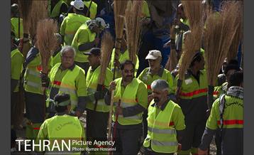 ارائه خدمات نیرو های خادم الحسین (ع) در کربلا 9