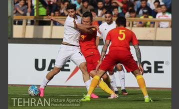 دیدار تیم های فوتبال ایران و چین