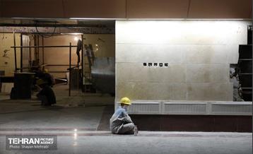 بازدید اعضای کمسیون حمل و نقل شورای اسلامی شهر از ایستگاه مترو شهید رضایی 43