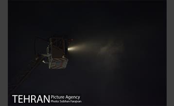 آتش سوزی ساختمان میدان حسن آباد-2‎ 7