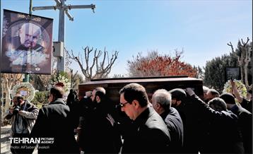 خاکسپاری سفیر سابق فلسطین در بهشت زهرا 13