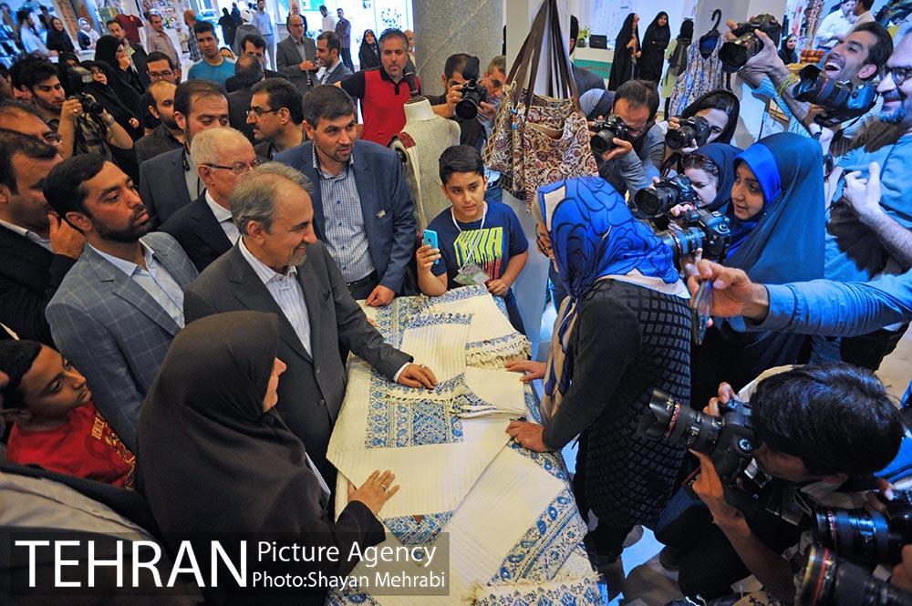 آیین افتتاح یازدهمین نمایشگاه زنان و تولید ملی 12