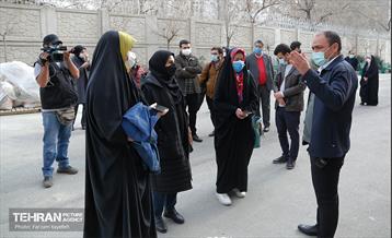 بازدیدخبرنگاران رسانه های گروهی از پروژه های عمرانی منطقه ۵