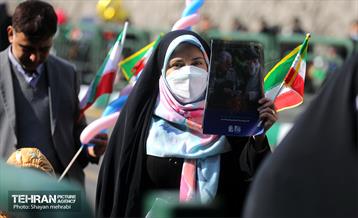 راهپیمایی ۲۲ بهمن در تهران -۲ 46