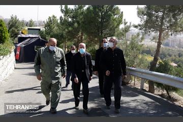 بازدید شهردار تهران از کمربند سبز تهران 12