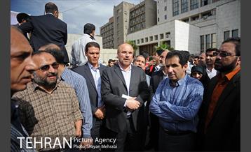 مراسم تشییع پیکر شهید آتش نشان علی قانع 30