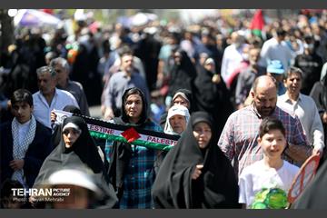 راهپیمایی روز قدس در پایتخت - 3 9