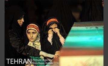 مراسم وداع با 150 شهید دوران دفاع مقدس 19