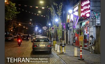 تهران بعد ار ساعت قرنطینه 1