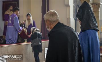 آیین عشای‌ ربانی در کلیسای سرکیس مقدس  41