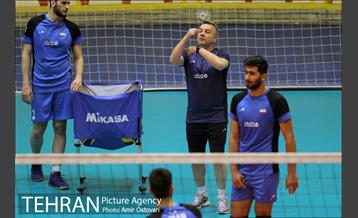 تمرین تیم ملی والیبال مردان ایران 11