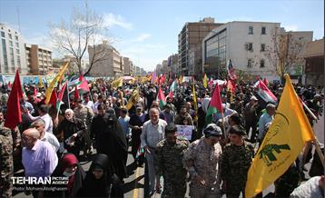راهپیمایی روز قدس در پایتخت - 1 16