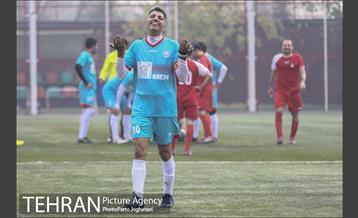 دیدار تیم های فوتبال رسانه ورزش و راهور ناجا 15