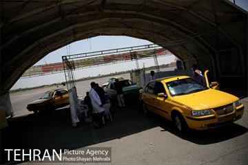 آغاز واکسیناسیون رانندگان تاکسی تهران 15