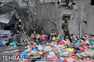 سومین روز عملیات امداد ونجات حادثه پلاسکو -2 22