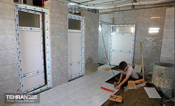 آخرین مراحل ساخت بوستان مادر و کودک "باغ نظر" 28