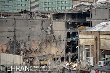 بازگشایی خیابان جمهوری پس از حادثه پلاسکو 4
