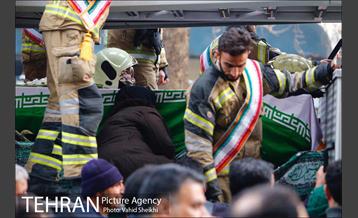 تشییع پیکر شهید آتش نشان سید احسان جامعی 20