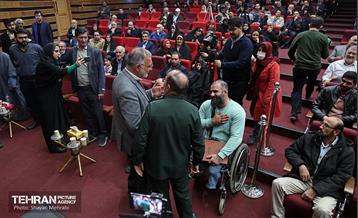نخستین گردهمایی تجلیل از جانبازان پاسدار آزاده 7