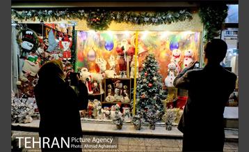 بازار کریسمس در خیابان میرزای شیرازی 8