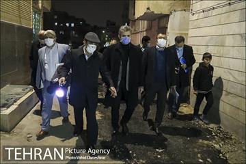 بازدید شبانه دکتر مظاهریان از منطقه۱۷ 2