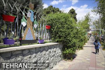 رنگ و بوی بهاری در خیابان های منطقه 7