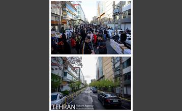 تهران تحت تاثیر ویروس کرونا 5