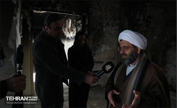 بازدید خبرنگاران رسانه‌های خارجی از تخریب اموال عمومی شهر 25