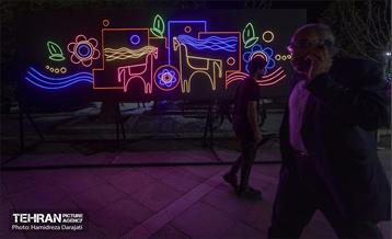 تهران غرق در نور 36