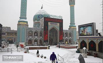 بارش نخستین برف زمستانی در تهران 14