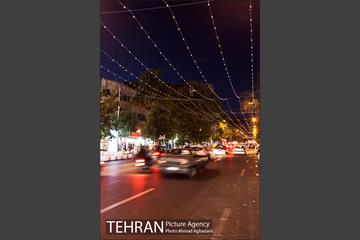 آذین بندی خیابان ولیعصر(عج) به مناسبت نیمه شعبان 18