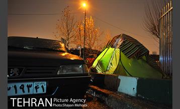 هواداران شب قبل از شهرآورد ۸۴ 4