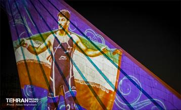تهران به رنگ پرچم افتخار 9