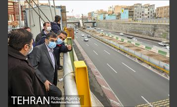 بازدید صبحگاهی سرپرست منطقه ۸، از پروژه‌های عمرانی منطقه 16