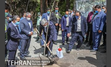 آئین بهره برداری از پروژه های مدیریت شهری منطقه ۲۲