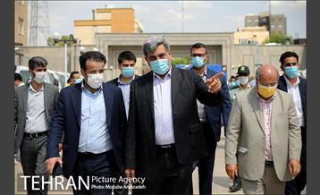 رونمایی از ناوگان حمل پسماندهای بیمارستانی 19