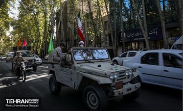 کـاروان نمادین اتوبوس های شرکت واحد به مناسبت آغاز هفته دفاع مقدس  24